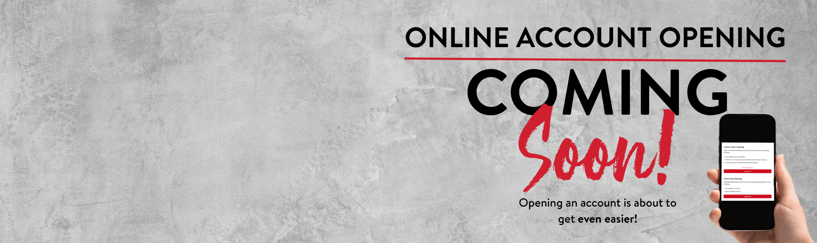 Online Account Opening
